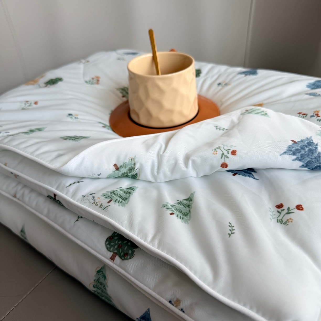 莱豫家纺 2026春夏新款A类凉感小冰皮夏凉被夏被空调被 树语