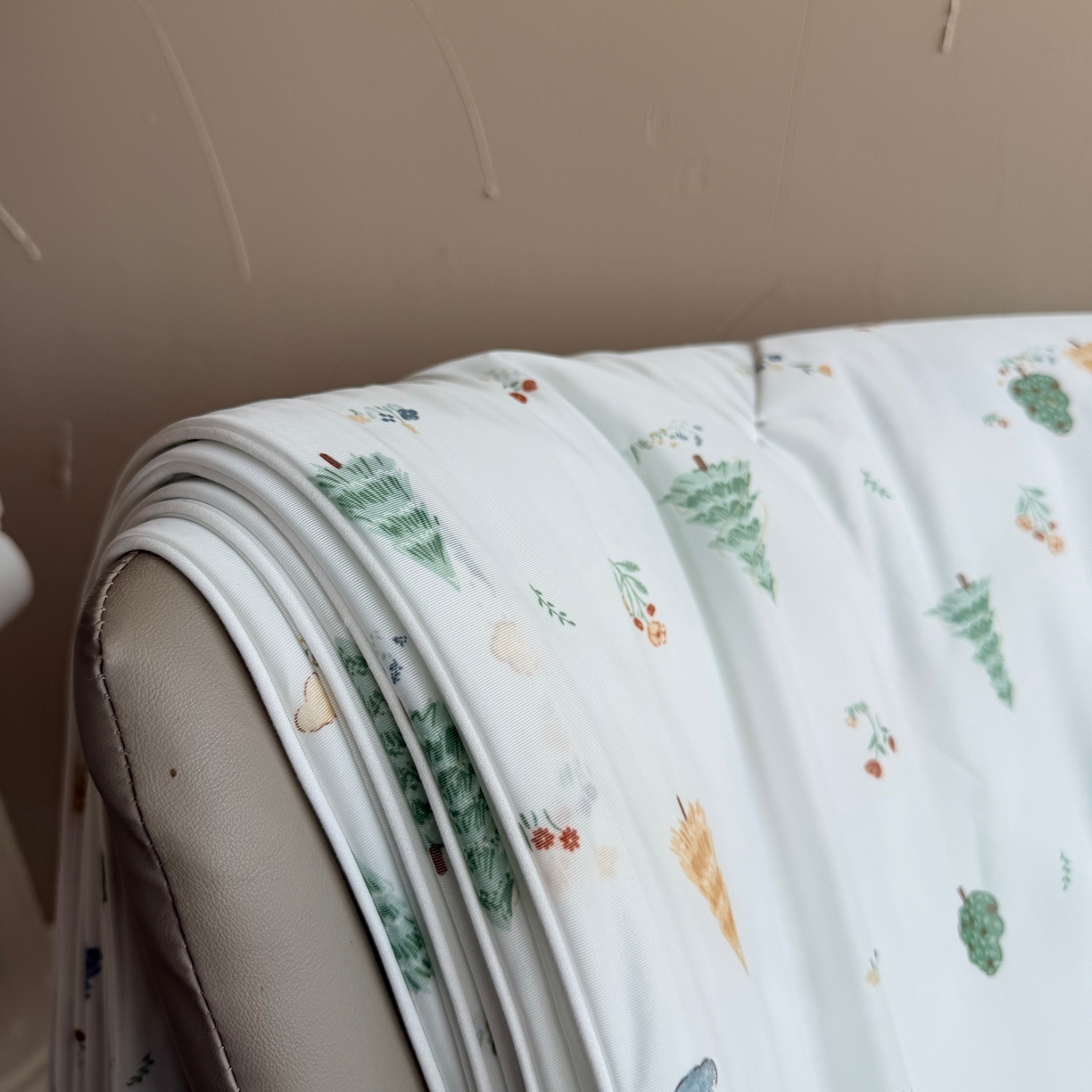 91家纺网 家纺一手货源 找家纺 莱豫家纺 2026春夏新款A类凉感小冰皮夏凉被夏被空调被 树语