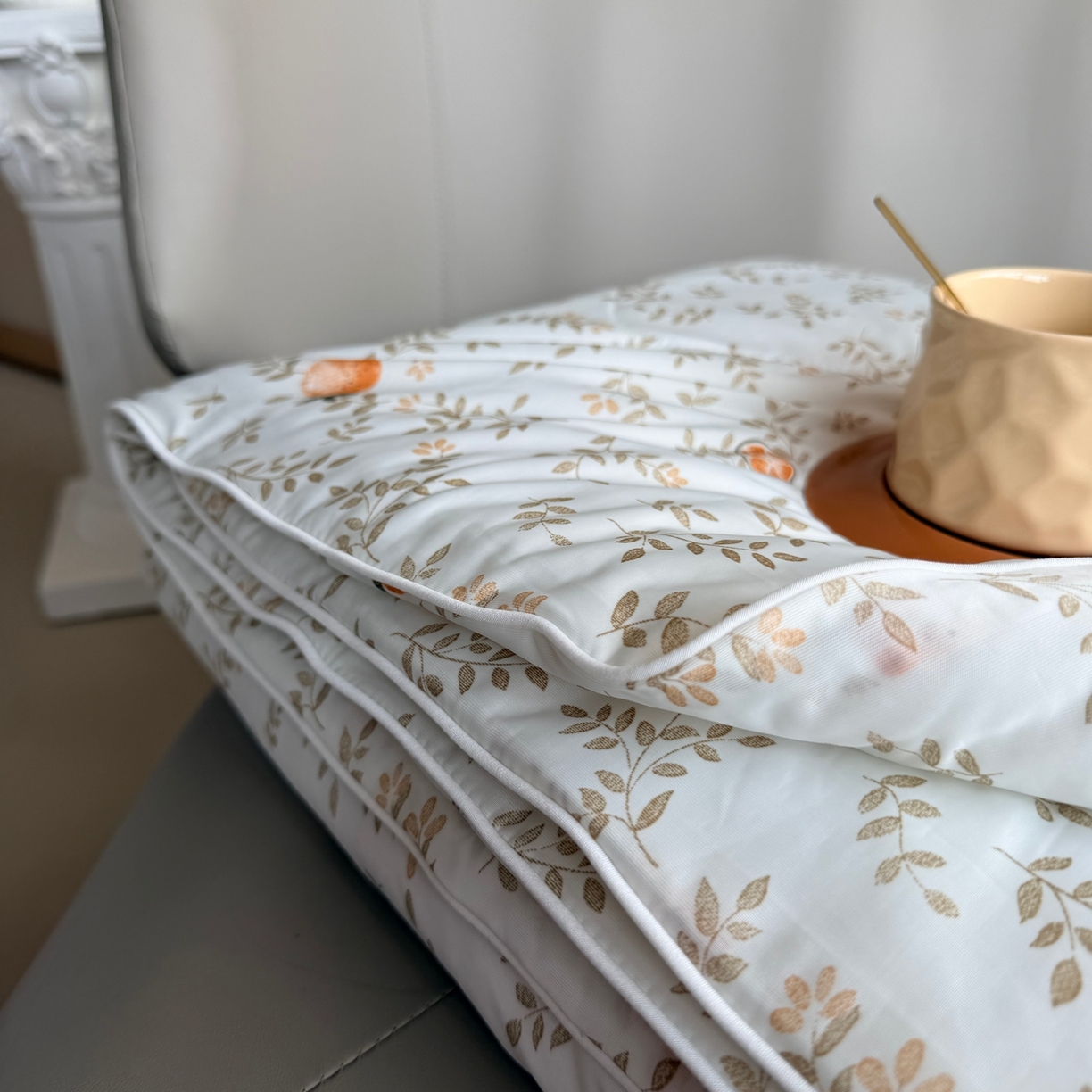 91家纺网 家纺一手货源 找家纺 莱豫家纺 2026春夏新款A类凉感小冰皮夏凉被夏被空调被 小橘子