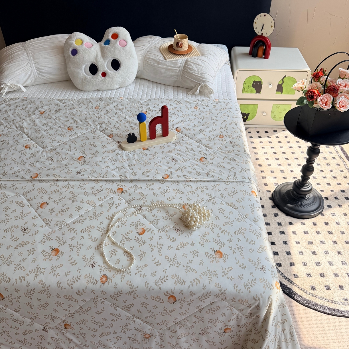 91家纺网 家纺一手货源 找家纺 莱豫家纺 2026春夏新款A类凉感小冰皮夏凉被夏被空调被 小橘子