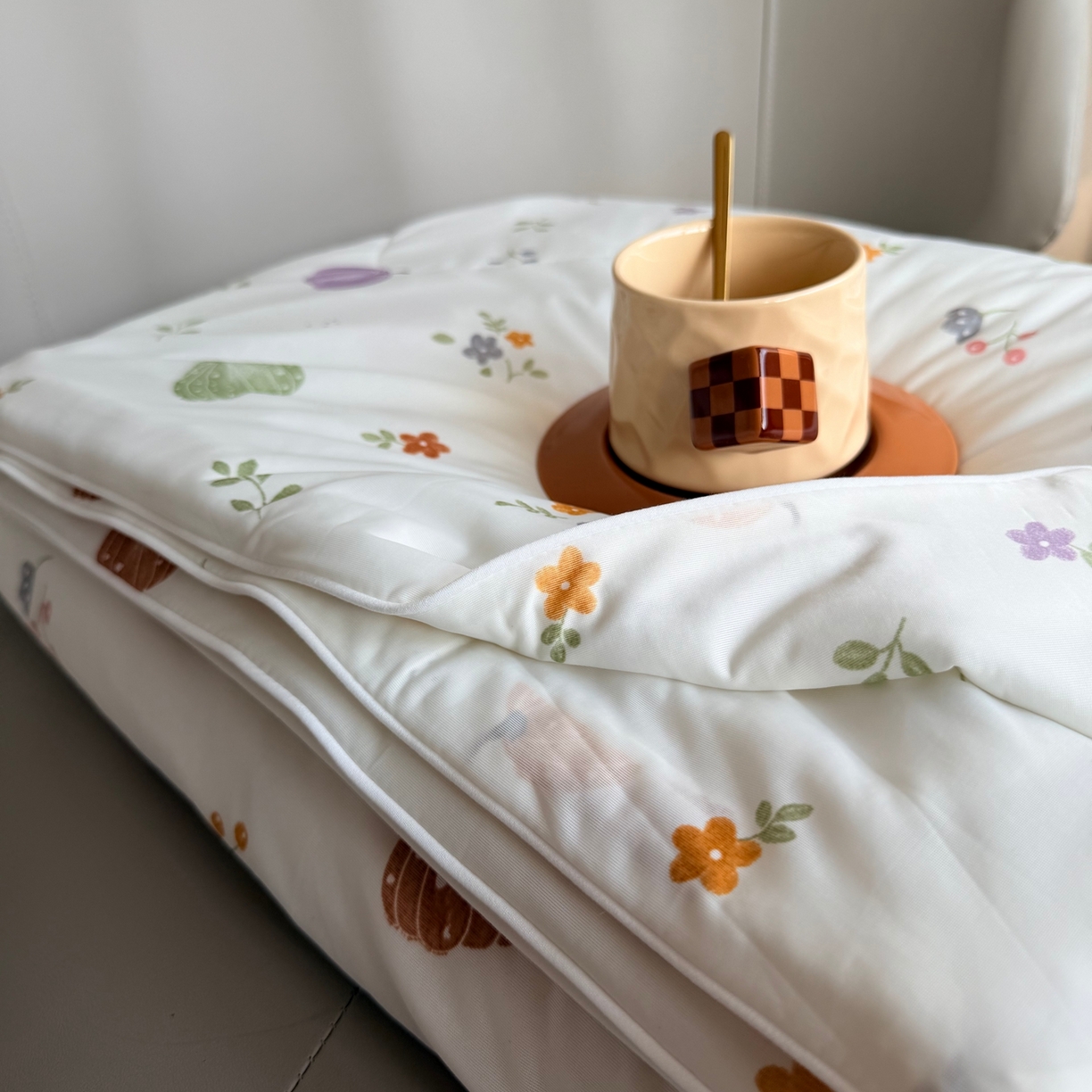 莱豫家纺 2026春夏新款A类凉感小冰皮夏凉被夏被空调被 小南瓜米