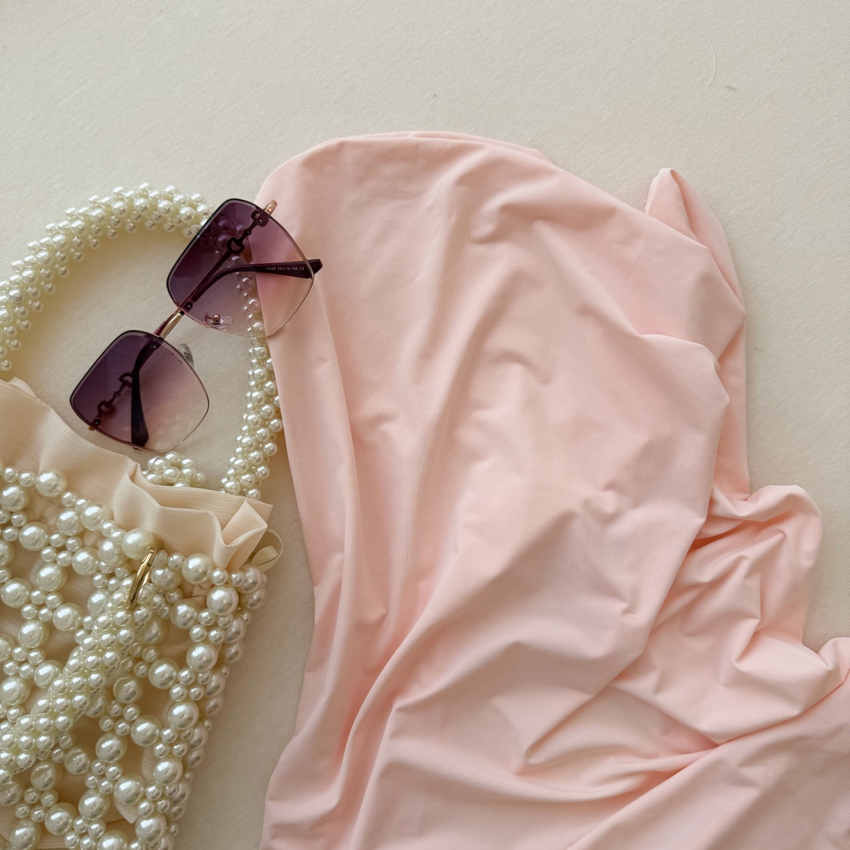 91家纺网 家纺一手货源 找家纺 百寐 2026新款夏季凉感冰皮星球深睡pro枕芯42*70保护套锦氨枕套纯色奶油色 冰皮枕套-公主粉