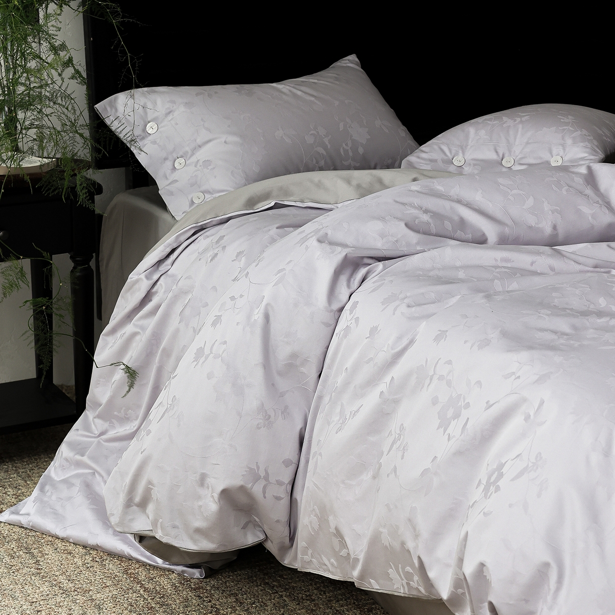 91家纺网 家纺一手货源 找家纺 （总）ONE TWO ONE 121 【控价商品】【提供买家秀】2026新款100s长绒棉提花款四件套全棉床上用品结婚四件套