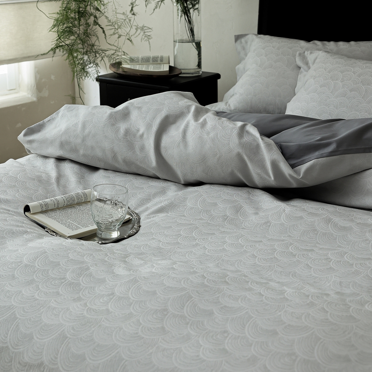 91家纺网 家纺一手货源 找家纺 ONE TWO ONE 121 【控价商品】【提供买家秀】2026新款100s长绒棉提花款四件套全棉床上用品结婚四件套 祥瑞纳福