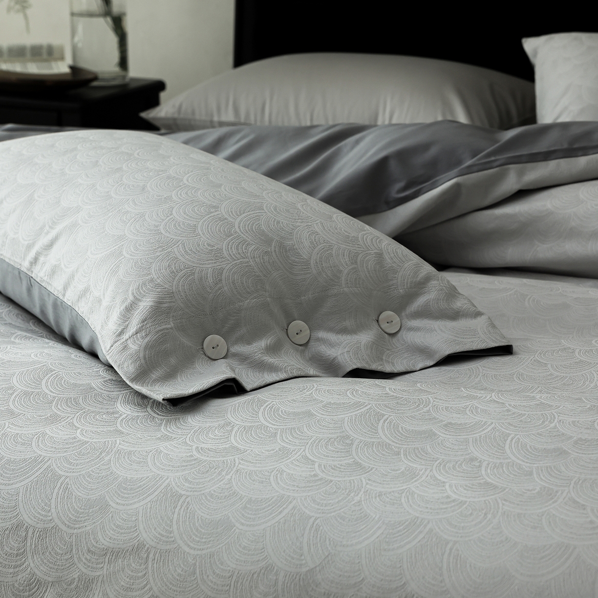 91家纺网 家纺一手货源 找家纺 ONE TWO ONE 121 【控价商品】【提供买家秀】2026新款100s长绒棉提花款四件套全棉床上用品结婚四件套 祥瑞纳福