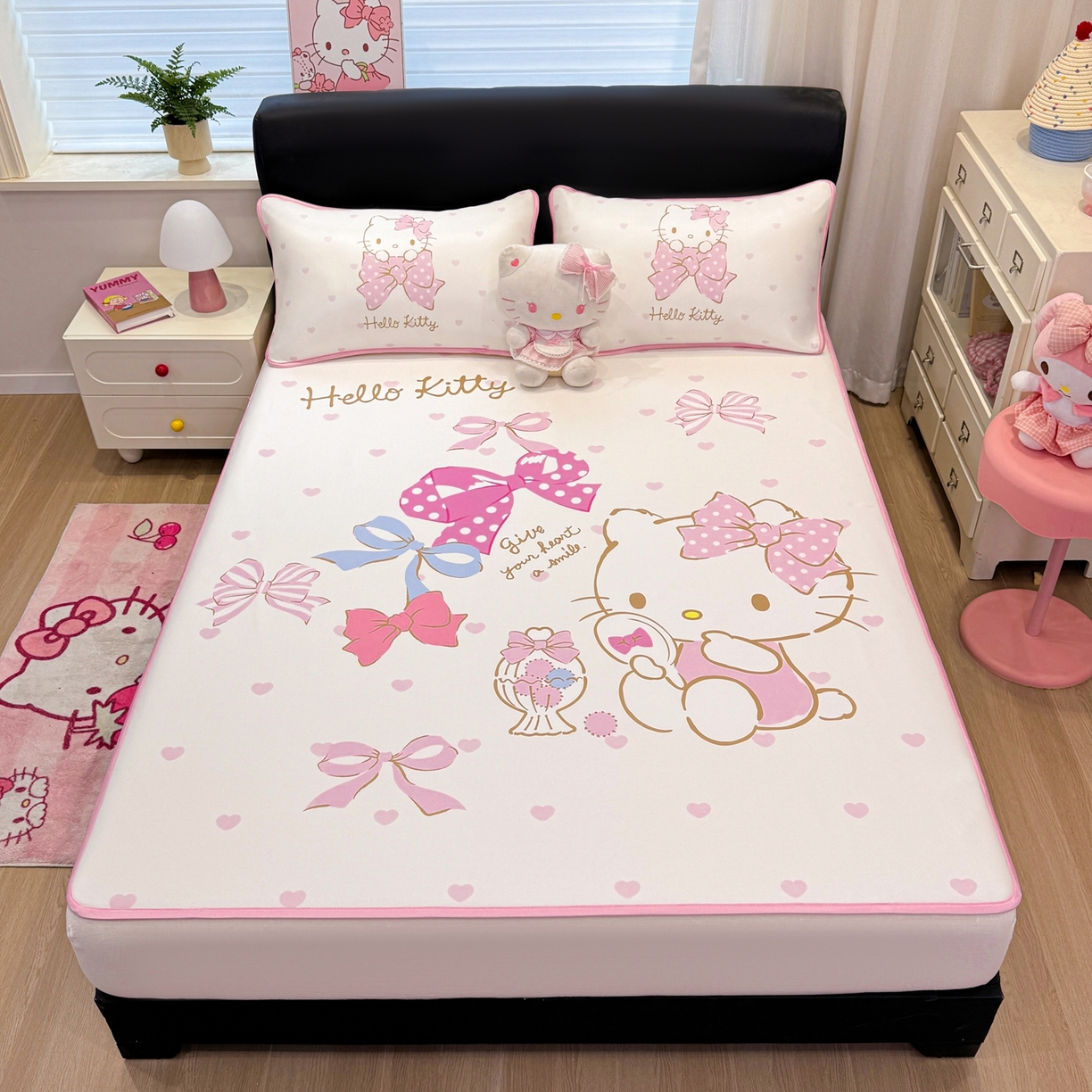 91家纺网 家纺一手货源 找家纺 博雅 2026新款蜡笔小新正版授权小冰皮大版印花凉席-平铺款 大版-蓝色小新