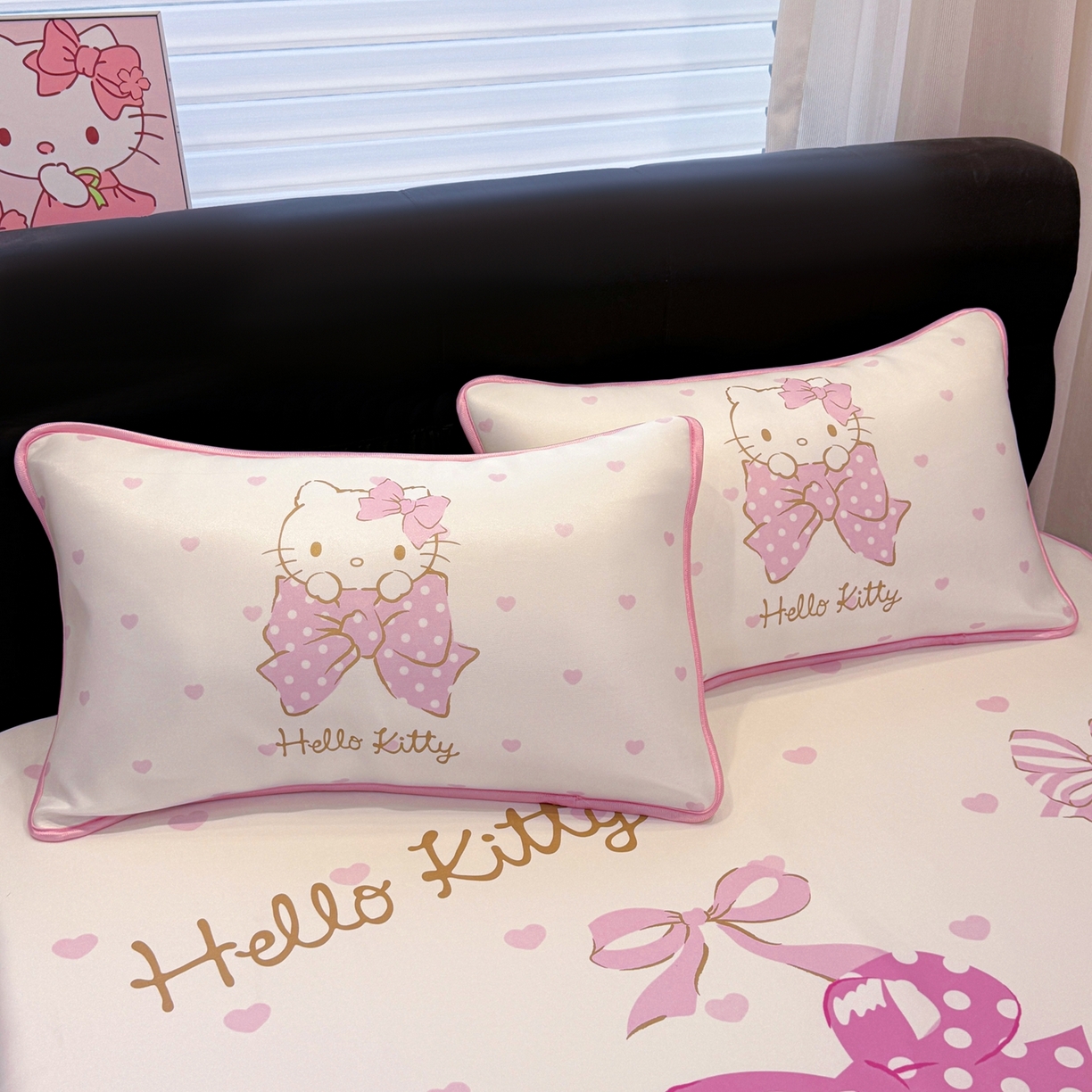 91家纺网 家纺一手货源 找家纺 （总）博雅 2026三丽鸥大阪A类小冰皮数码印花凉席