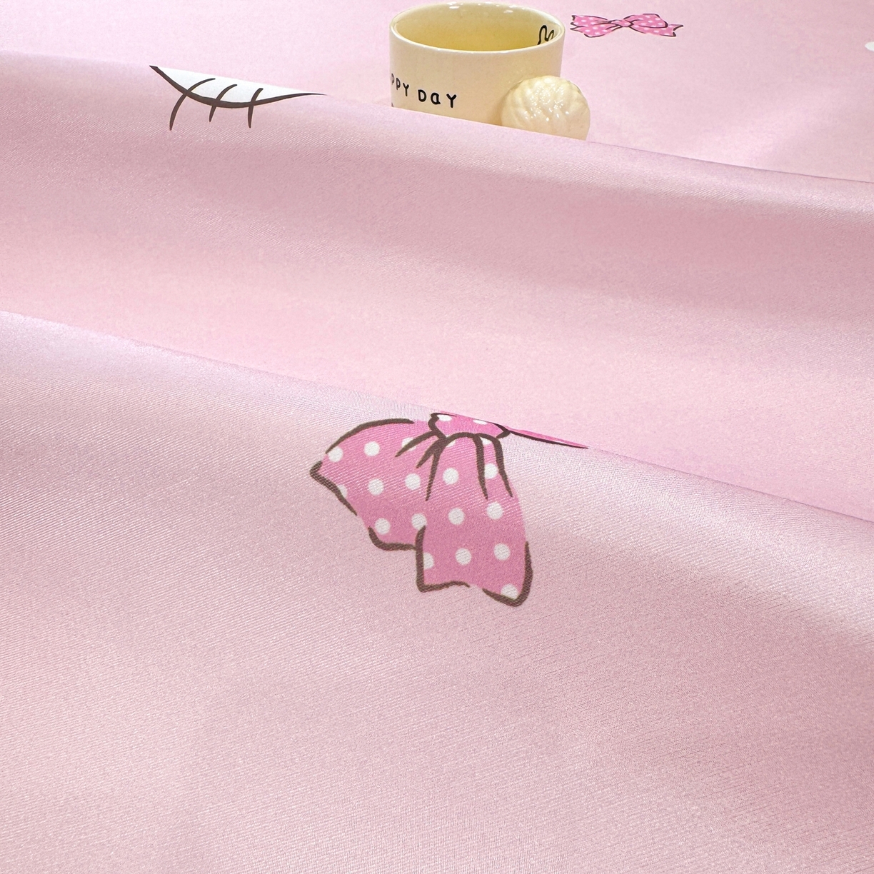 91家纺网 家纺一手货源 找家纺 博雅 2026三丽鸥大阪A类小冰皮数码印花凉席 小冰皮凉席-镜子KT