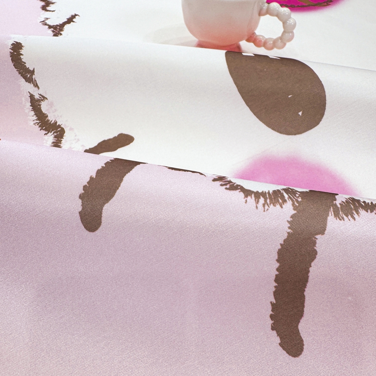 91家纺网 家纺一手货源 找家纺 博雅 2026三丽鸥大阪A类小冰皮数码印花凉席 小冰皮凉席-甜酷KT