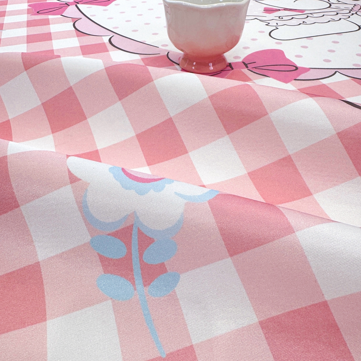 91家纺网 家纺一手货源 找家纺 博雅 2026三丽鸥大阪A类小冰皮数码印花凉席 小冰皮凉席-玩偶美乐蒂