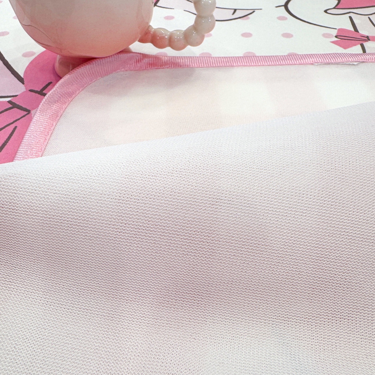 91家纺网 家纺一手货源 找家纺 博雅 2026三丽鸥大阪A类小冰皮数码印花凉席 小冰皮凉席-玩偶美乐蒂