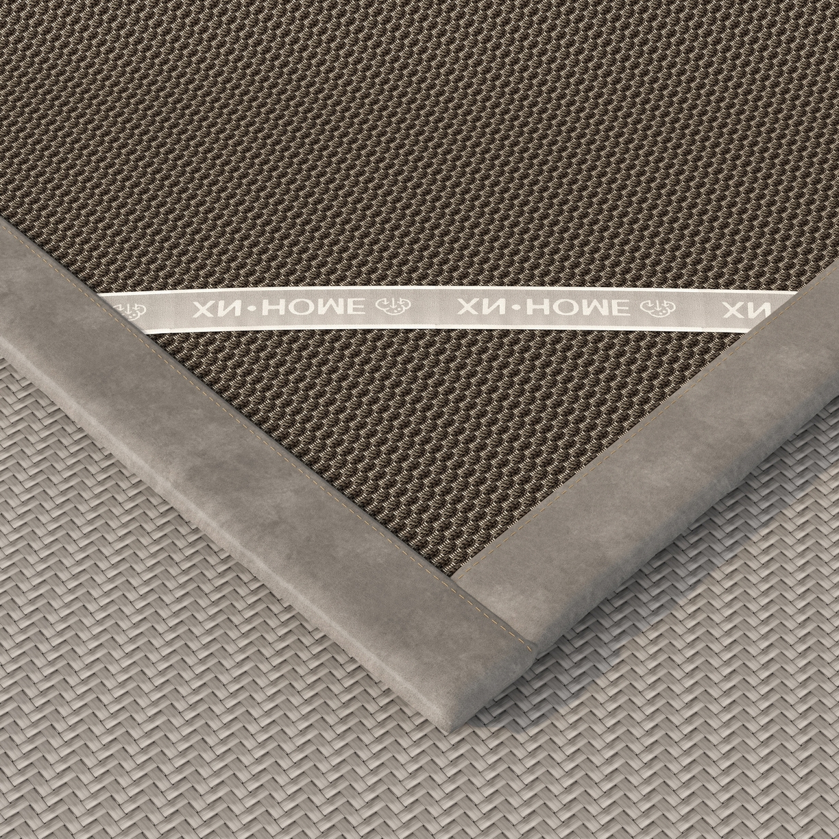 91家纺网 家纺一手货源 找家纺 宜派家纺 2026新款凉感PE雪山藤席 PE雪山藤-灰