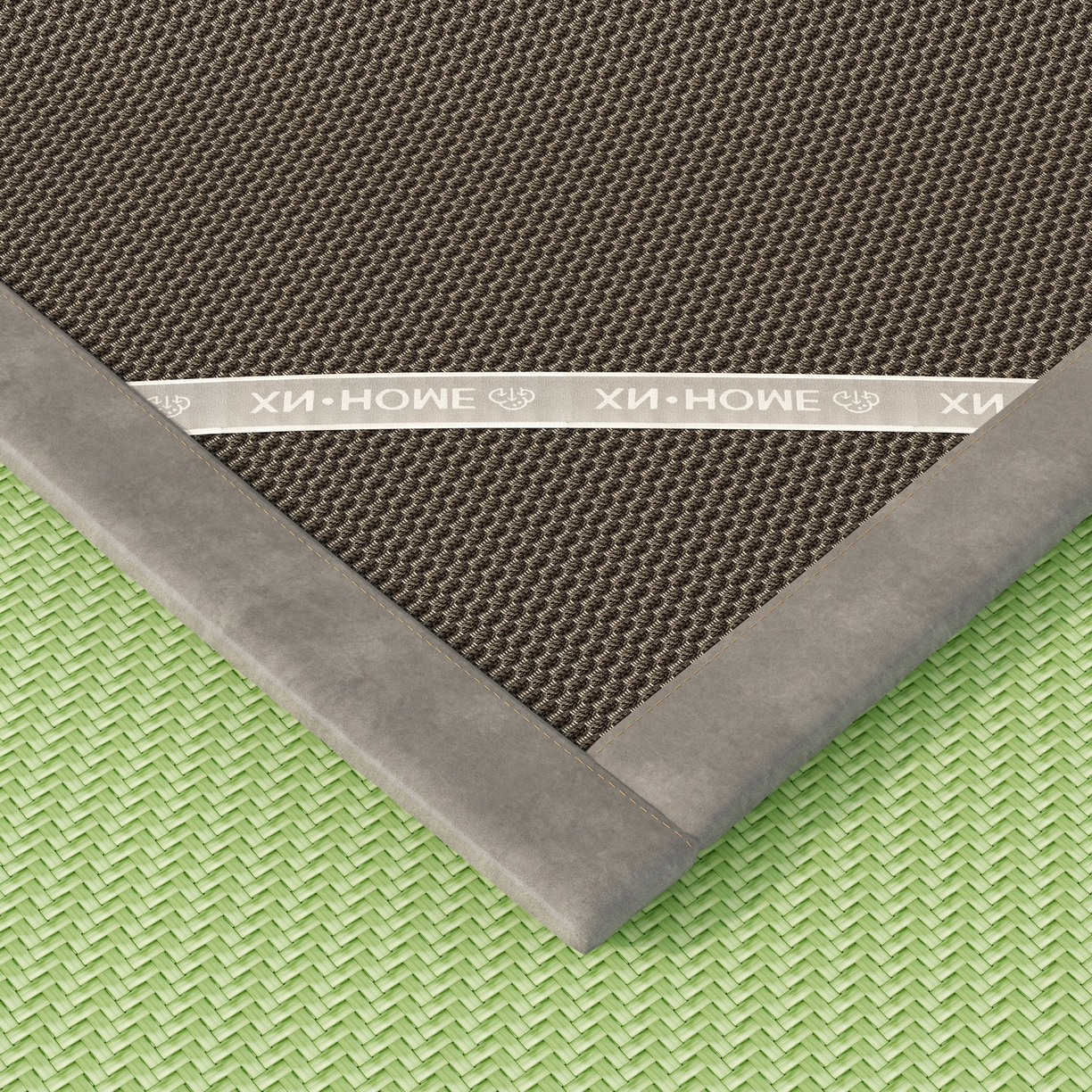 91家纺网 家纺一手货源 找家纺 宜派家纺 2026新款凉感PE雪山藤席 PE雪山藤-绿