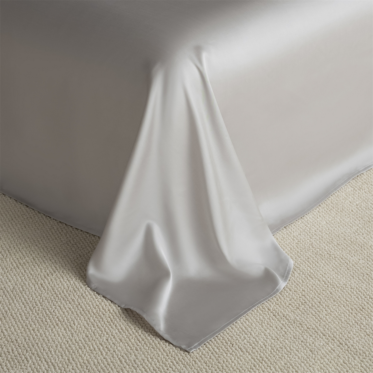 91家纺网 家纺一手货源 找家纺 美澳家纺 2026新款60S兰精天丝双拼四件套（带标） 星空灰+椰子灰