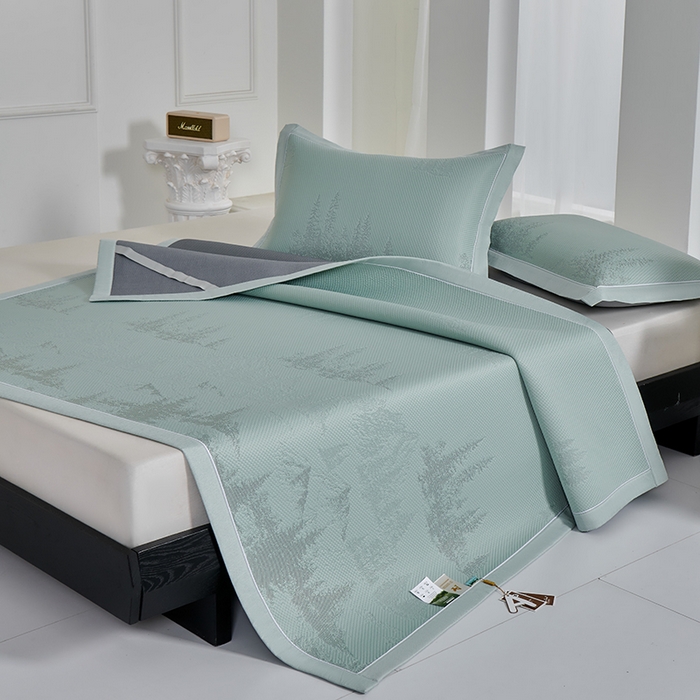 91家纺网 家纺一手货源 找家纺 （总）小牛席业 2026新款雪山冷感豆豆席系列凉席藤席冰藤席竹席空调席草席冰丝席豆豆席乳胶席三件套