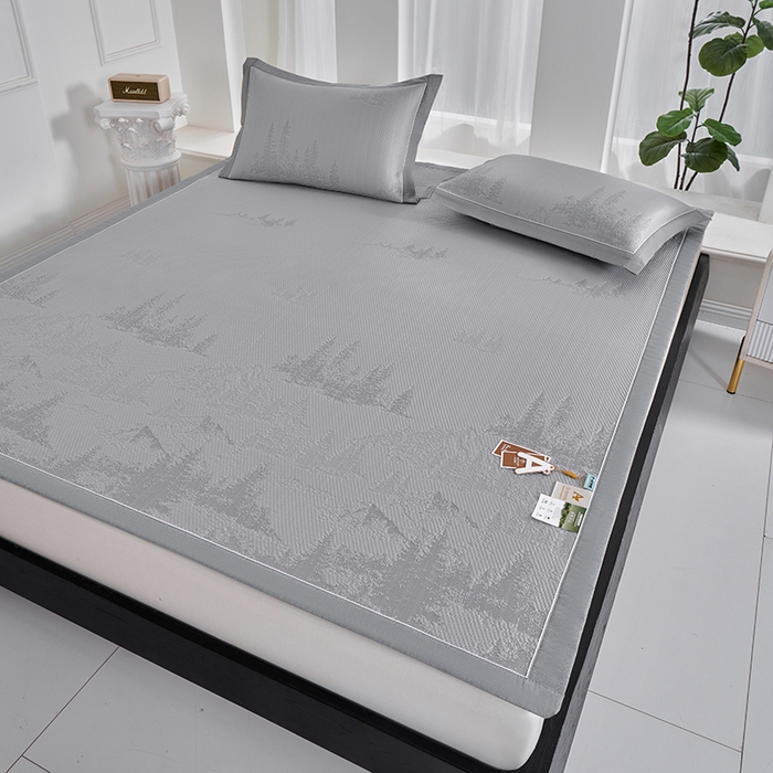 91家纺网 家纺一手货源 找家纺 （总）小牛席业 2026新款雪山冷感豆豆席系列凉席藤席冰藤席竹席空调席草席冰丝席豆豆席乳胶席三件套