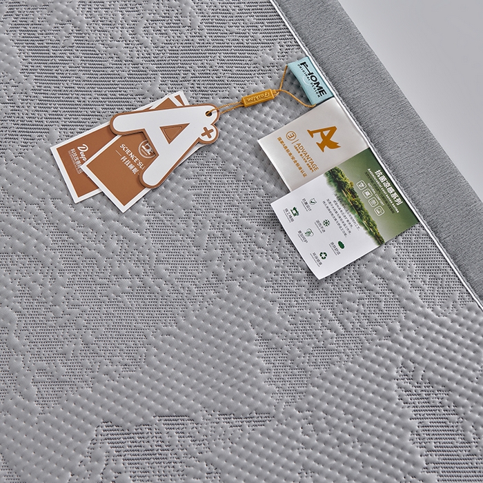 91家纺网 家纺一手货源 找家纺 小牛席业 2026新款雪山冷感豆豆席系列凉席藤席冰藤席竹席空调席草席冰丝席豆豆席乳胶席三件套 灰色