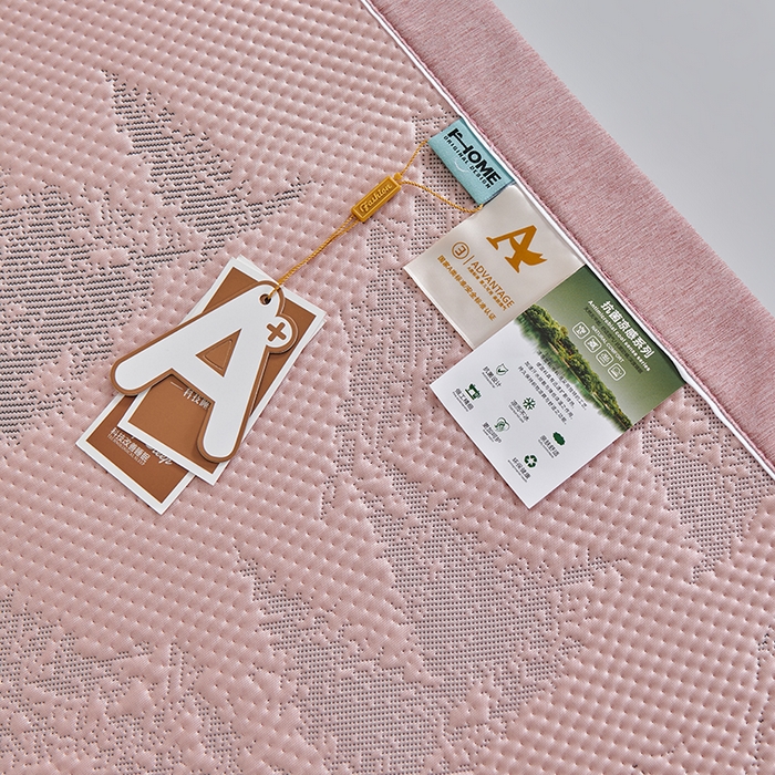 91家纺网 家纺一手货源 找家纺 小牛席业 2026新款雪山冷感豆豆席系列凉席藤席冰藤席竹席空调席草席冰丝席豆豆席乳胶席三件套 粉色