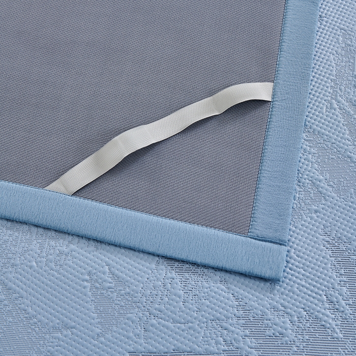 91家纺网 家纺一手货源 找家纺 小牛席业 2026新款雪山冷感豆豆席系列凉席藤席冰藤席竹席空调席草席冰丝席豆豆席乳胶席三件套 蓝色