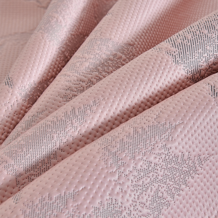 91家纺网 家纺一手货源 找家纺 小牛席业 2026新款雪山冷感豆豆席系列（床笠款）凉席藤席冰藤席竹席空调席草席冰丝席豆豆席乳胶席三件套 粉色