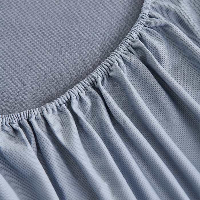 91家纺网 家纺一手货源 找家纺 小牛席业 2026新款雪山冷感豆豆席系列（床笠款）凉席藤席冰藤席竹席空调席草席冰丝席豆豆席乳胶席三件套 蓝色