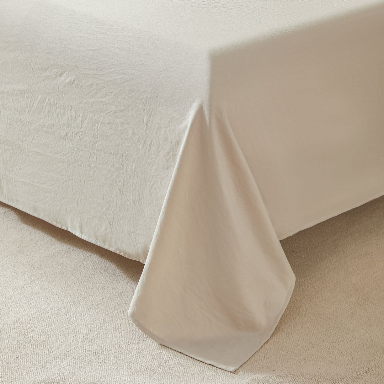 91家纺网 家纺一手货源 找家纺 星航家纺 2026新款水洗棉纯色棉花被夏被夏凉被空调被-素夏 素夏-青石灰