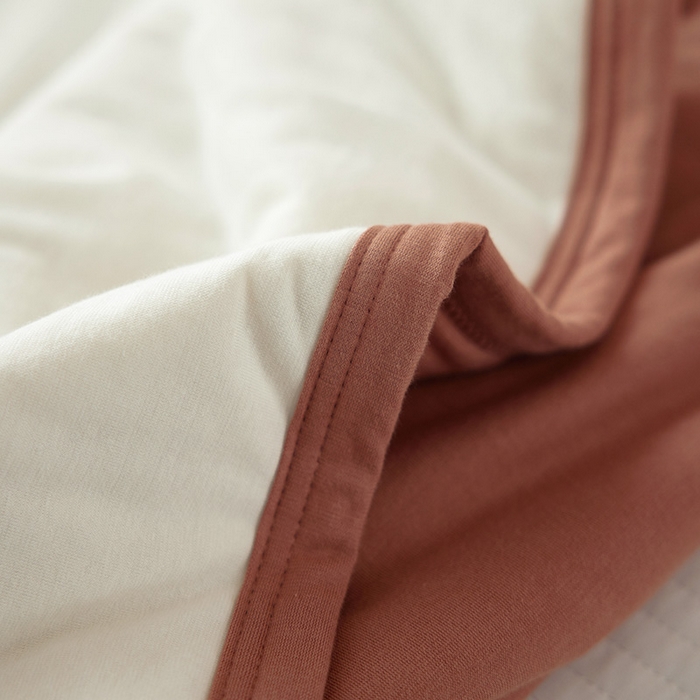 91家纺网 家纺一手货源 找家纺 风向标家纺 2026新款全棉云感针织棉双拼夏被夏凉被空调被 椰慕双拼