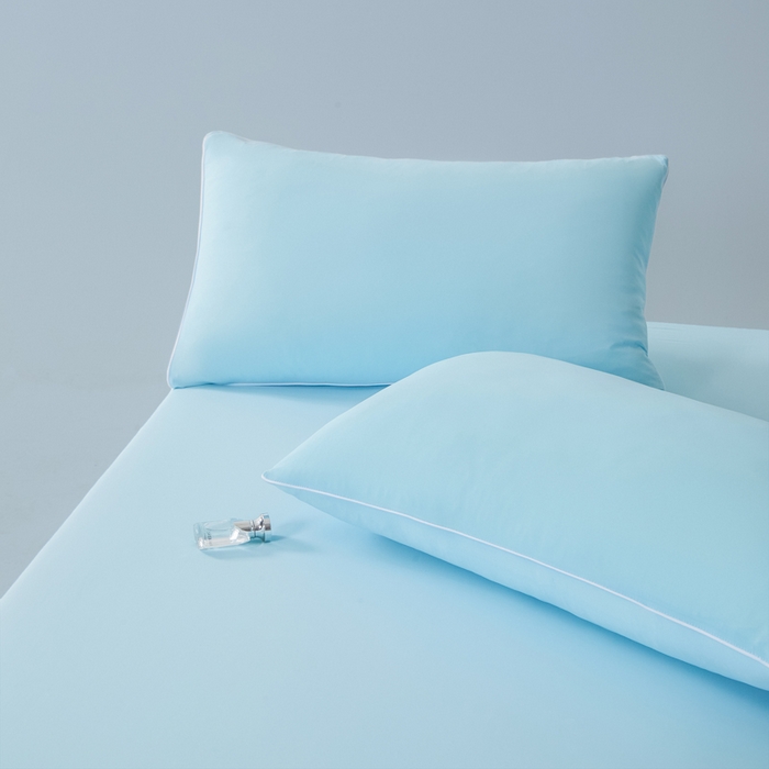 91家纺网 家纺一手货源 找家纺 （总）鑫琪莱家纺 2026新款锦氨凉感床笠三件套Yoga系列