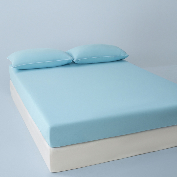 91家纺网 家纺一手货源 找家纺 （总）鑫琪莱家纺 2026新款锦氨凉感床笠三件套Yoga系列