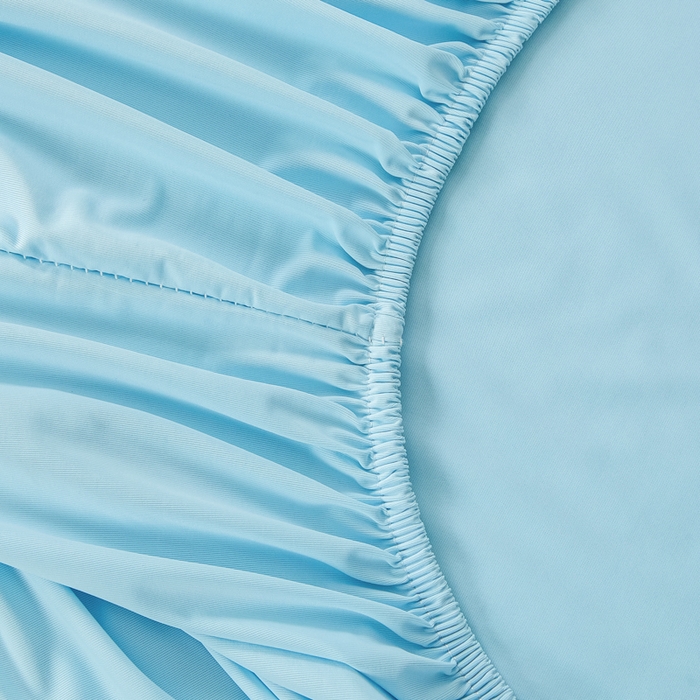 91家纺网 家纺一手货源 找家纺 （总）鑫琪莱家纺 2026新款锦氨凉感床笠三件套Yoga系列