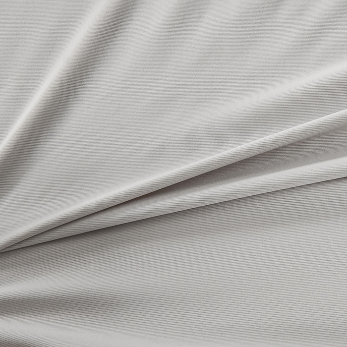 91家纺网 家纺一手货源 找家纺 鑫琪莱家纺 2026新款锦氨凉感床笠三件套Yoga系列 绅士灰