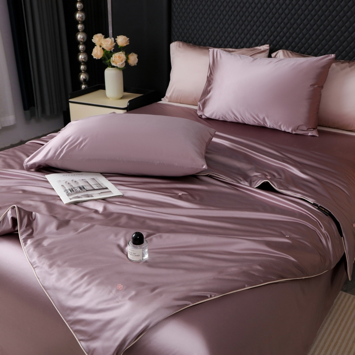 91家纺网 家纺一手货源 找家纺 （总）爱彼家纺 2026新款高端流锻水光夏被冰肌锦氨A类夏被夏凉被空调被（超亲肤）