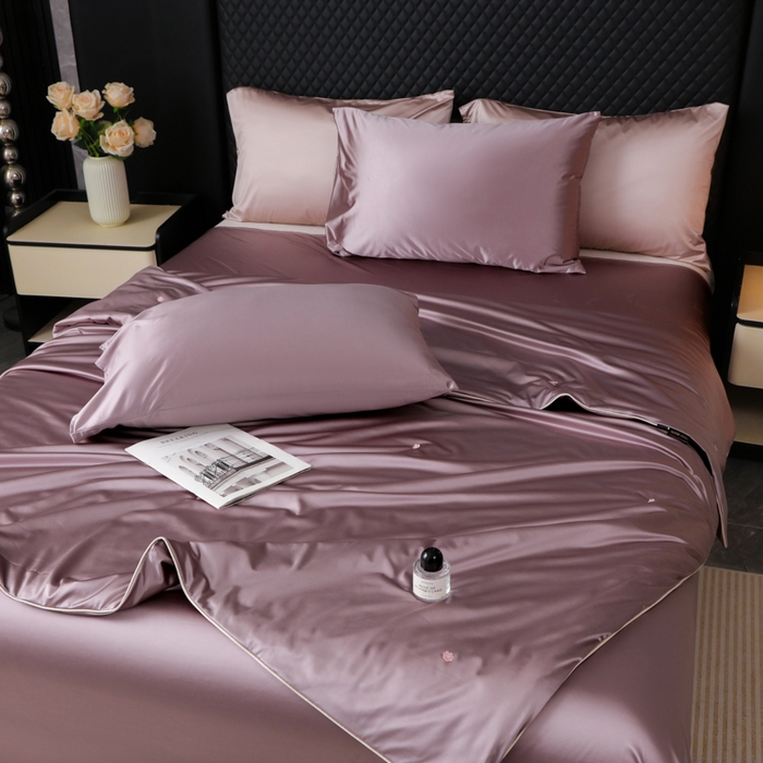 91家纺网 家纺一手货源 找家纺 （总）爱彼家纺 2026新款高端流锻水光夏被冰肌锦氨A类夏被夏凉被空调被（超亲肤）