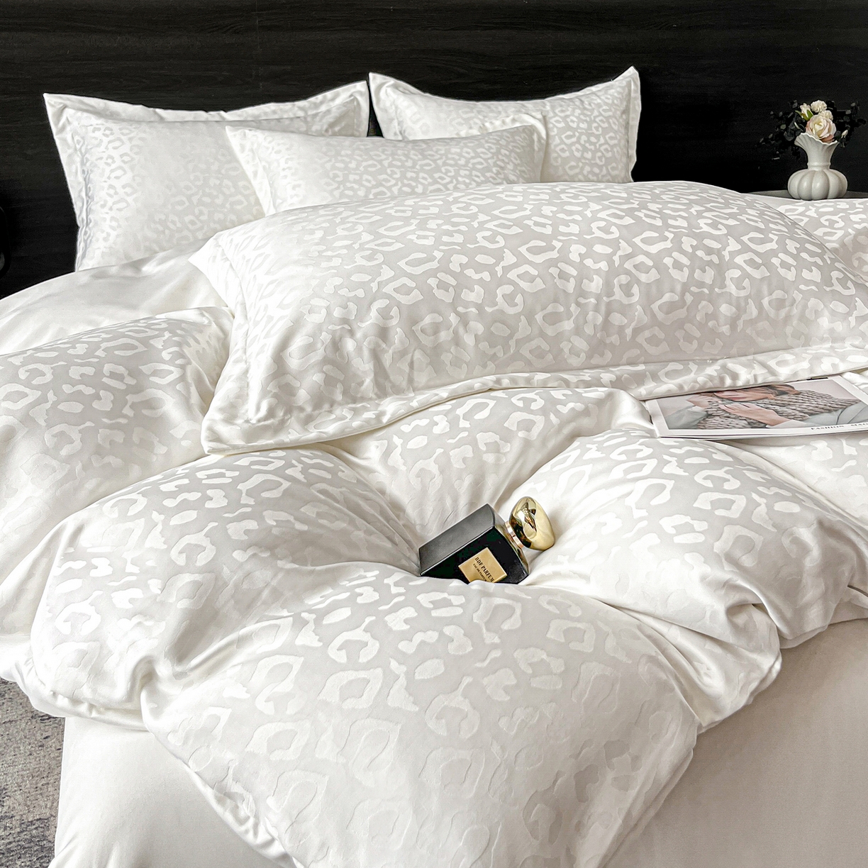 91家纺网 家纺一手货源 找家纺 （总）逸尚阁 2026新款水洗真丝提花四件套