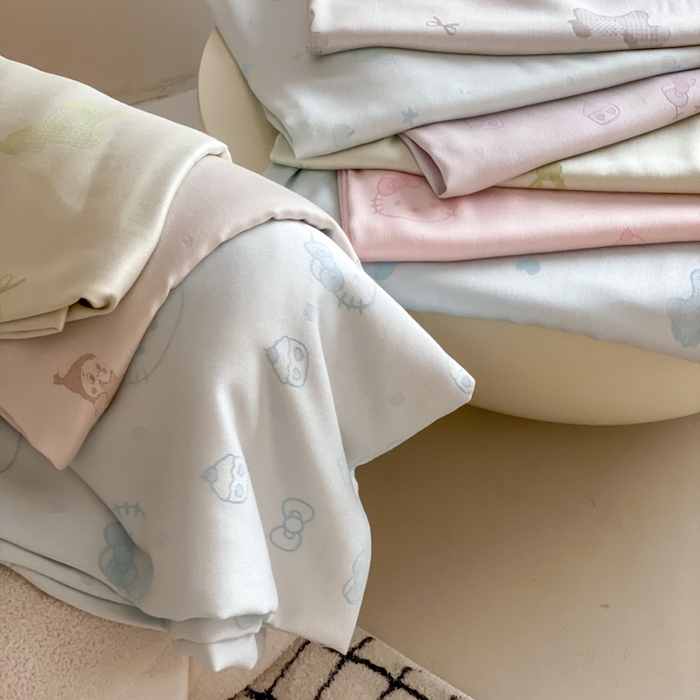 91家纺网 家纺一手货源 找家纺 麻依 2026新款竹纤维单层毛巾被盖毯夏凉被冷感毯 组合图