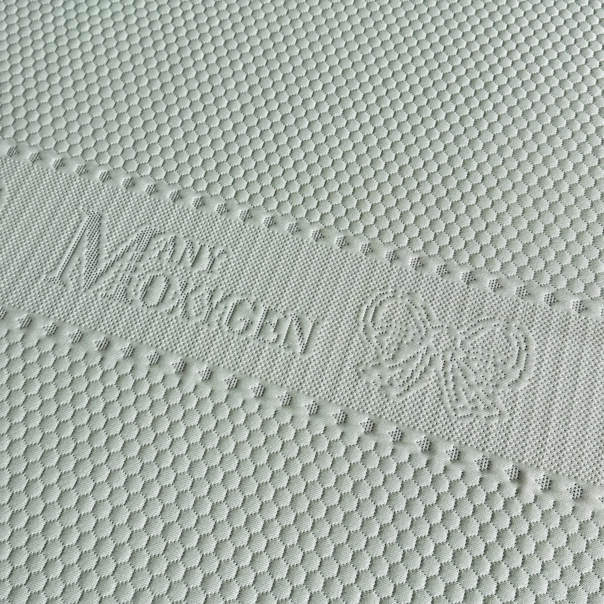 91家纺网 家纺一手货源 找家纺 栩裕纺织 2026新款清纱菱纹床裙款豆豆席凉席 蝴蝶结绿