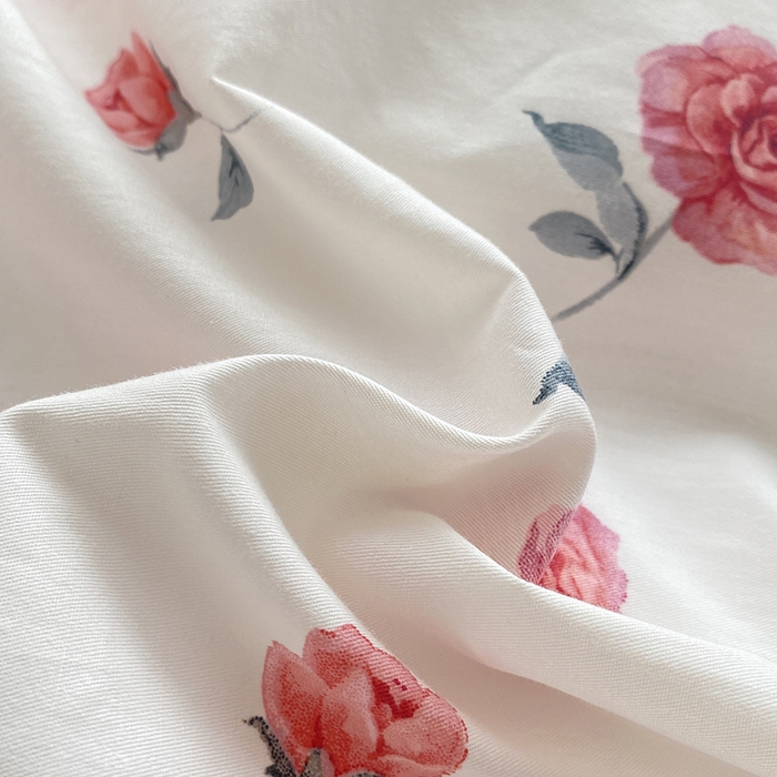 91家纺网 家纺一手货源 找家纺 宇彬家纺 2026直播新款13372A类全棉纯棉印花单双人被套喷气小清新简约热款学生被罩 等风来