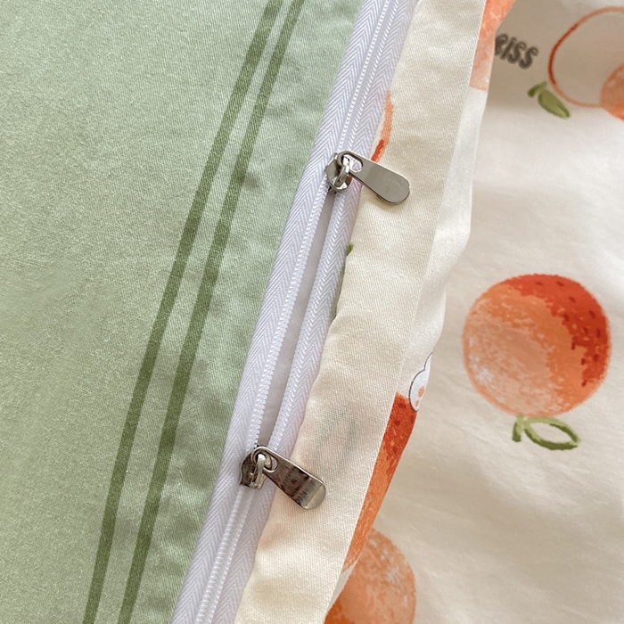 91家纺网 家纺一手货源 找家纺 宇彬家纺 2026直播新款13372A类全棉纯棉印花单双人被套喷气小清新简约热款学生被罩 果香