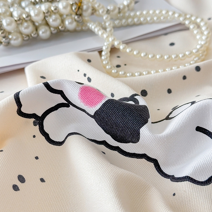 91家纺网 家纺一手货源 找家纺 缦彩 2026新款全棉老粗布床单100%纯棉凉席席子三件套 星点萌宠