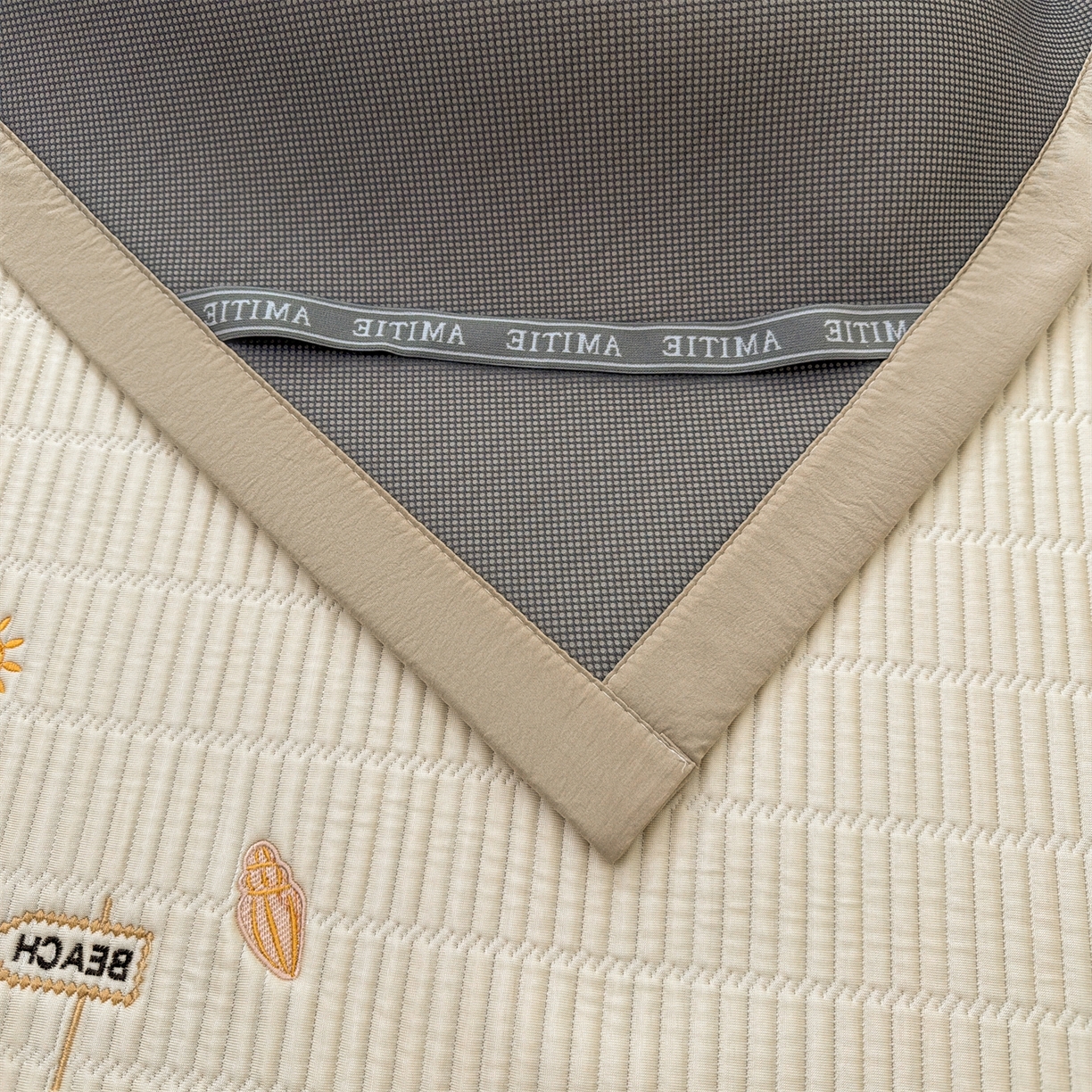 91家纺网 家纺一手货源 找家纺 （总）源舍家纺 2026新款A类高端刺绣pe乙纶冰豆豆席空调软席爱兰系列正版授权（提供买家秀）