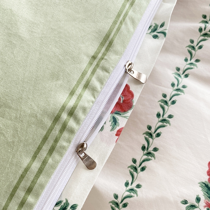 91家纺网 家纺一手货源 找家纺 宇彬家纺 2026直播新款13372A类全棉纯棉印花单双人被套喷气小清新简约热款学生被罩 颂姿