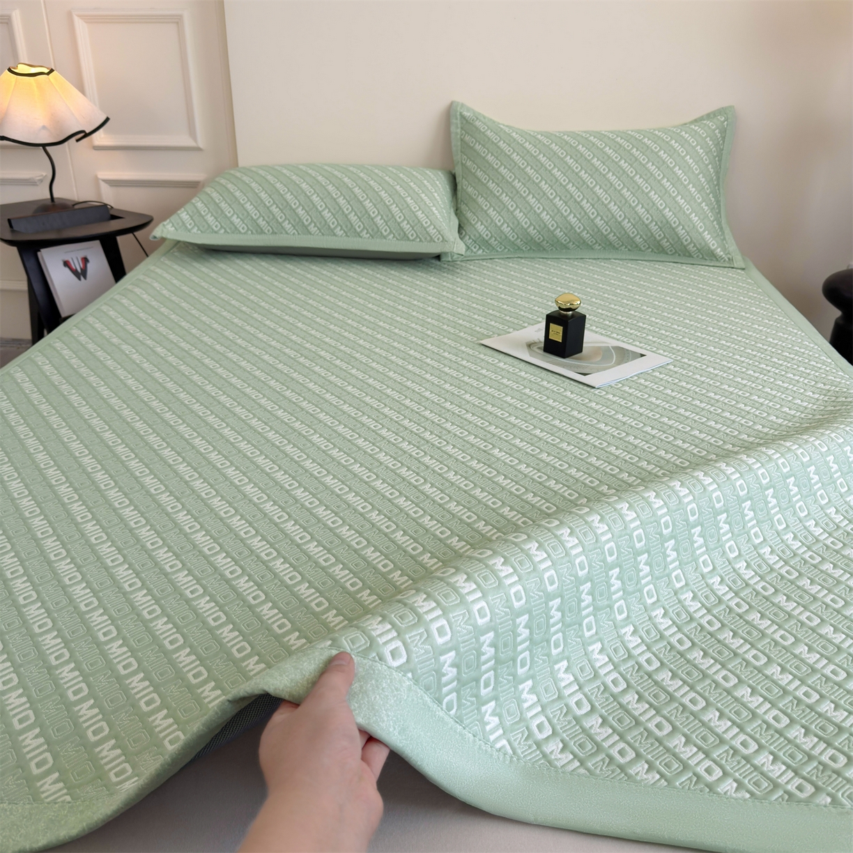 （总）源舍家纺 2026新款A类高端pe双面乙纶冰豆豆凉席空调软席摩登MIO系列（提供买家秀）