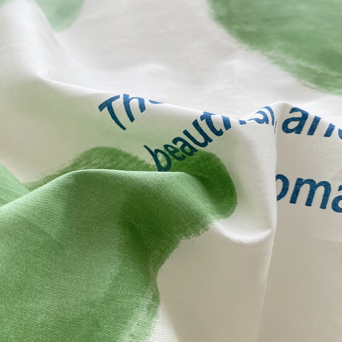 91家纺网 家纺一手货源 找家纺 宇彬家纺 2026直播新款13372A类全棉纯棉印花单双人被套喷气小清新简约热款学生被罩 星云集