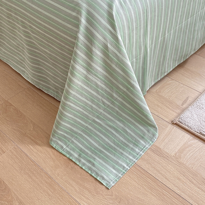 91家纺网 家纺一手货源 找家纺 宇彬家纺 2026直播新款13372A类全棉纯棉印花单双人被套喷气小清新简约热款学生被罩 星云集