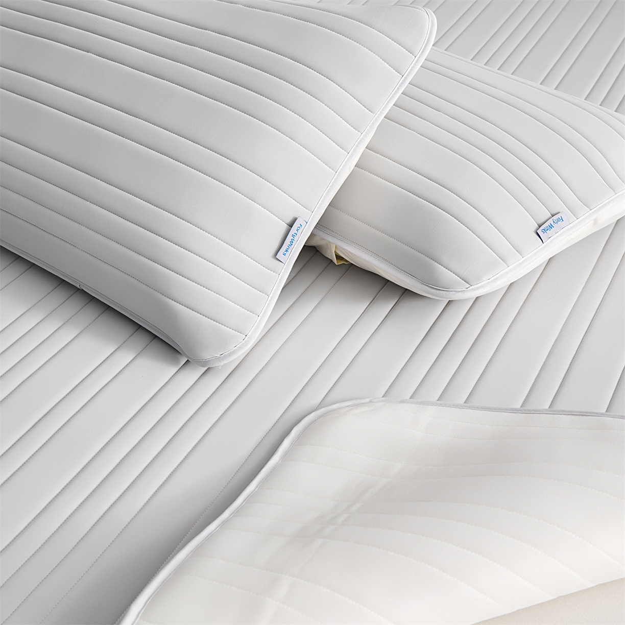 91家纺网 家纺一手货源 找家纺 唯爱品 2026新款星球凉感夏凉垫床笠款 星球凉感垫 浅灰