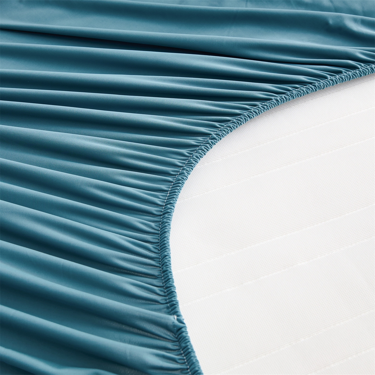 91家纺网 家纺一手货源 找家纺 唯爱品 2026新款星球凉感夏凉垫床笠款 星球凉感垫 墨绿