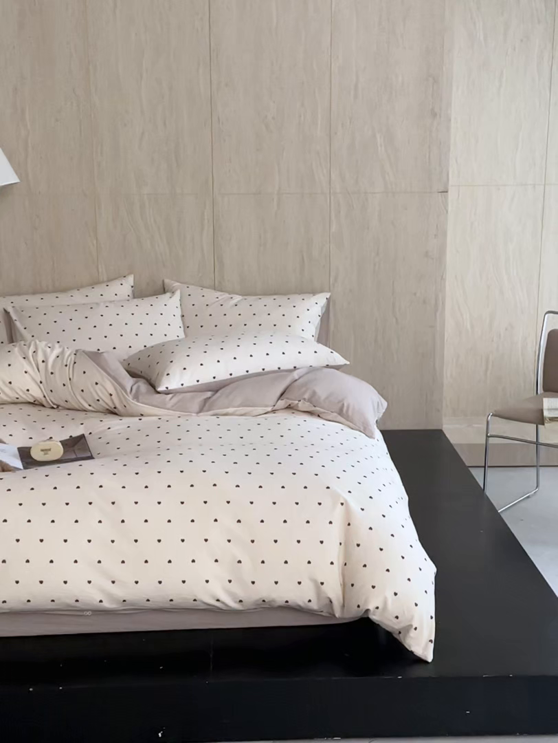 91家纺网 家纺一手货源 找家纺 （总）亿梵家居 2026春夏新款A类棉麻印花四件套