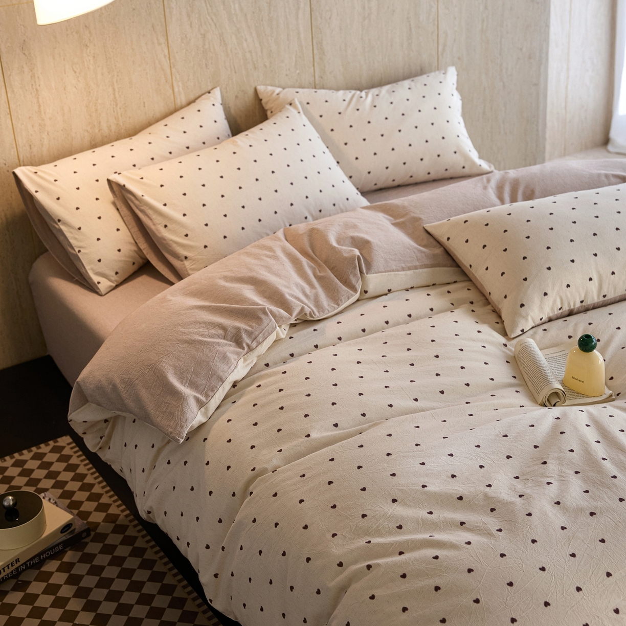 91家纺网 家纺一手货源 找家纺 （总）亿梵家居 2026春夏新款A类棉麻印花四件套