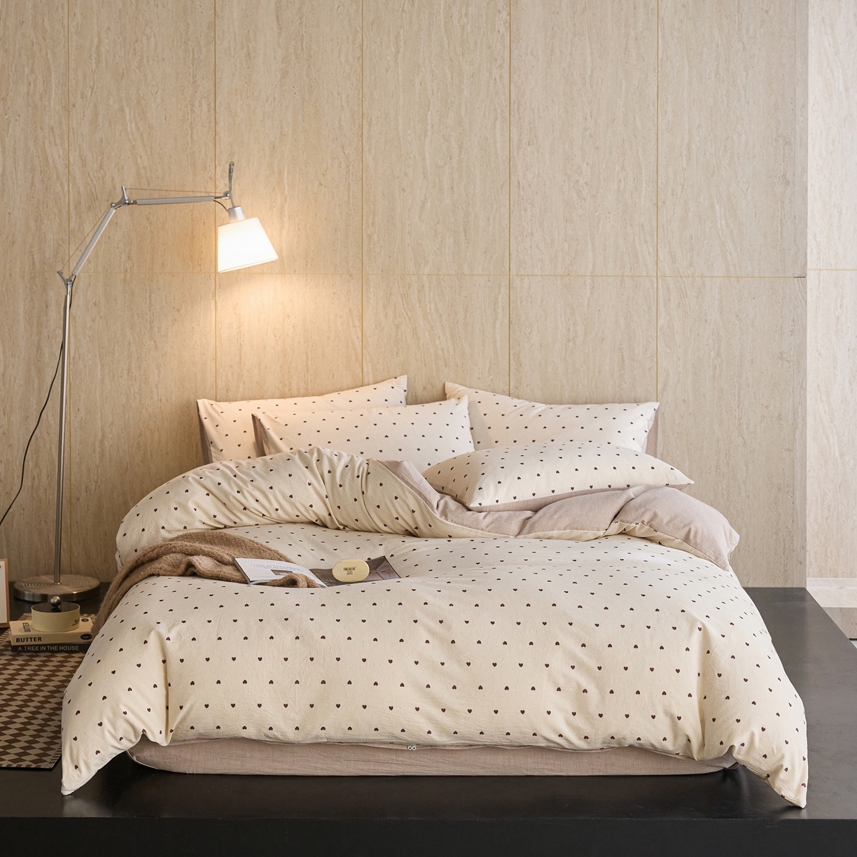 91家纺网 家纺一手货源 找家纺 （总）亿梵家居 2026春夏新款A类棉麻印花四件套