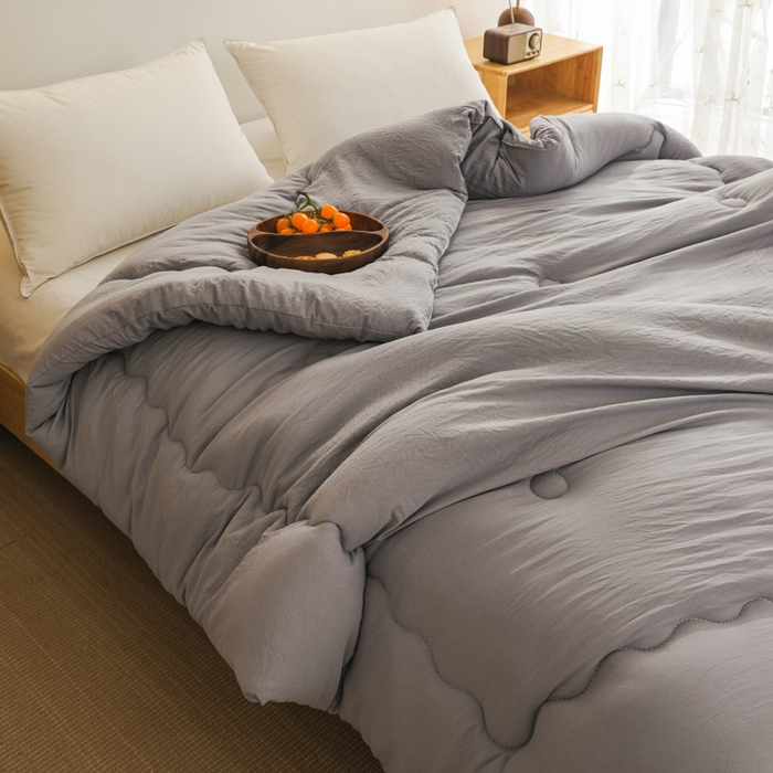 91家纺网 家纺一手货源 找家纺 （总）玉相逢 2026新款供直播水洗棉大豆纤维春秋被夏被子被芯